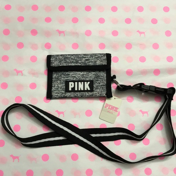 PINK Victoria's Secret Bags Victorias Secret Marl Grey Lanyard